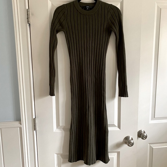 - Lulus Sweater Dress - Picture 2 of 6